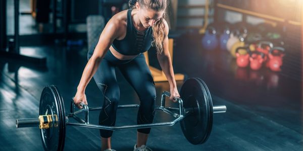 trap bar deadlift